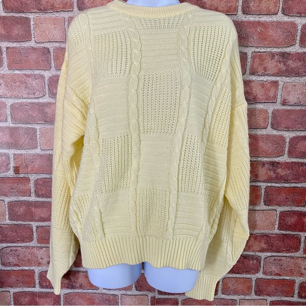 Vintage Chapel Hill Knit Sweater Bubble Sleeve